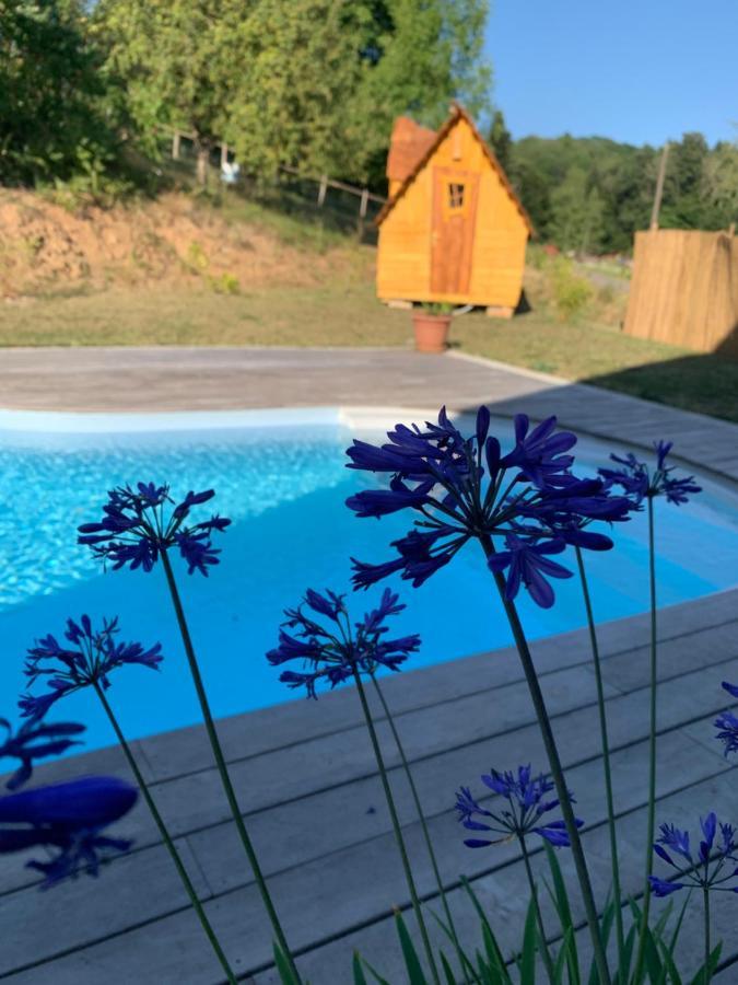 ロンシャン Insolite Avec Piscine Au Bonheur Comtoisヴィラ エクステリア 写真